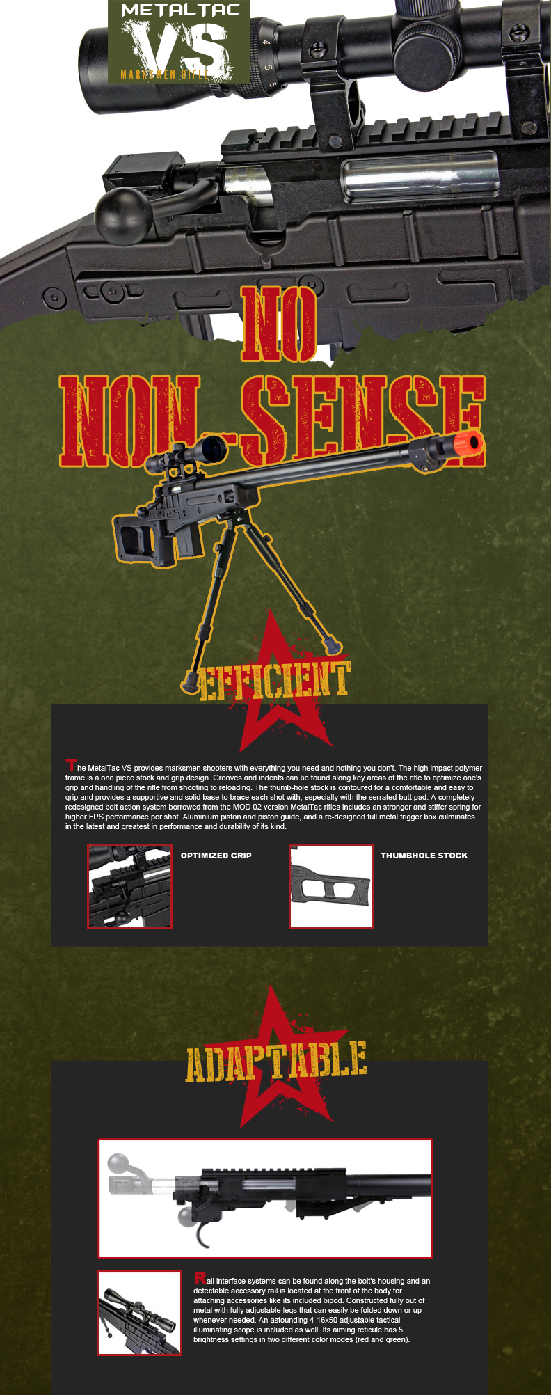 VS Soviet Sniper Rifle